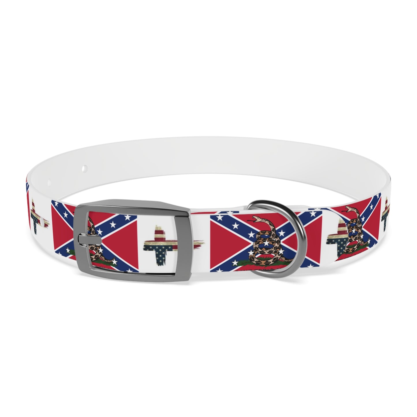 Patriotic Dog Collar, Stylish Pet Accessory, Adjustable Collar for Dogs, Perfect Gift for Pet Lovers, Outdoor Adventures