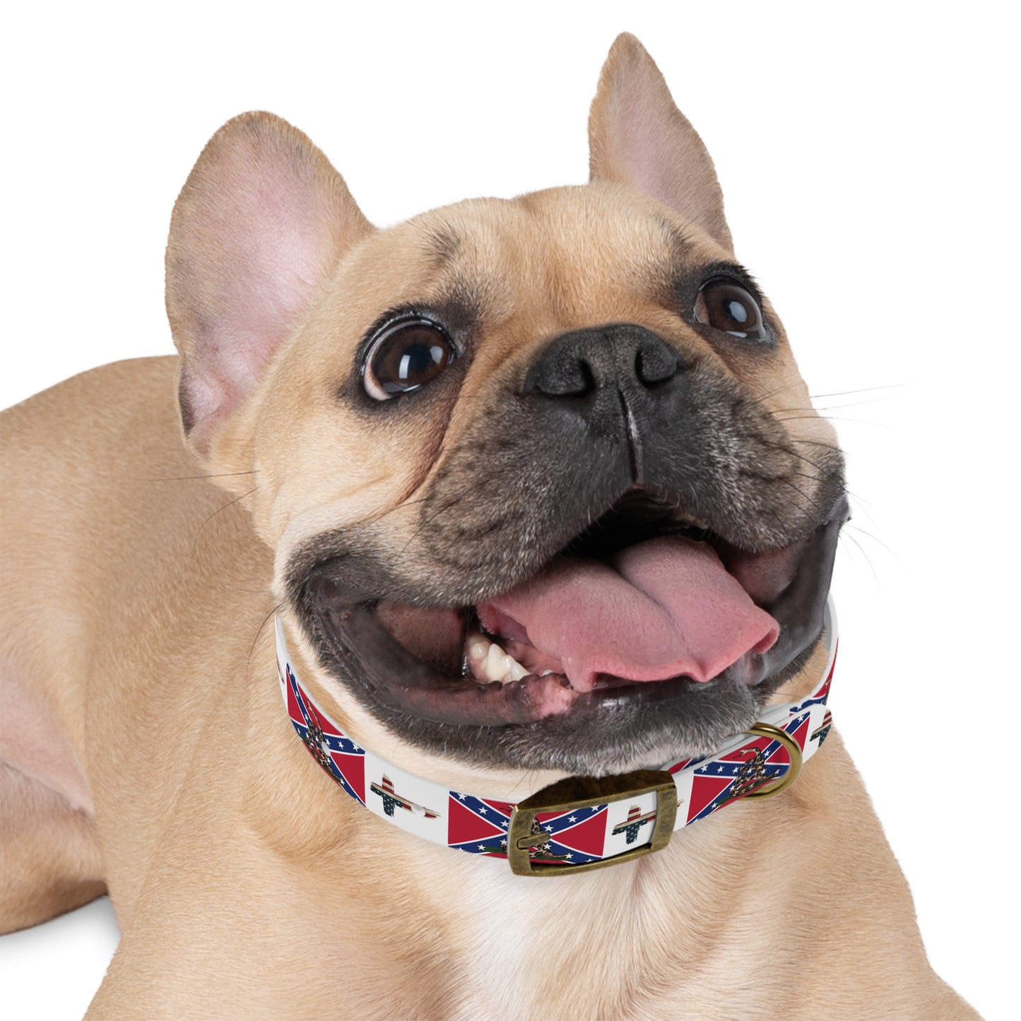 Patriotic Dog Collar, Stylish Pet Accessory, Adjustable Collar for Dogs, Perfect Gift for Pet Lovers, Outdoor Adventures
