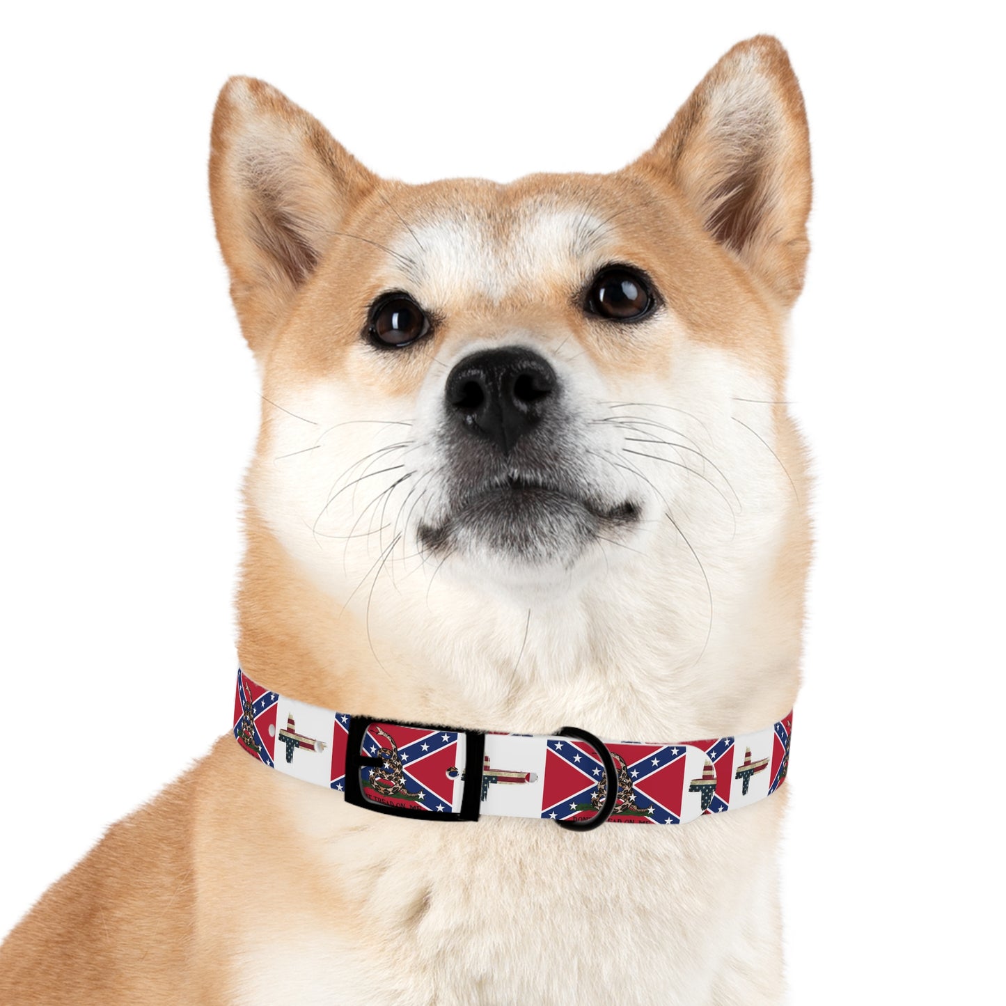 Patriotic Dog Collar, Stylish Pet Accessory, Adjustable Collar for Dogs, Perfect Gift for Pet Lovers, Outdoor Adventures