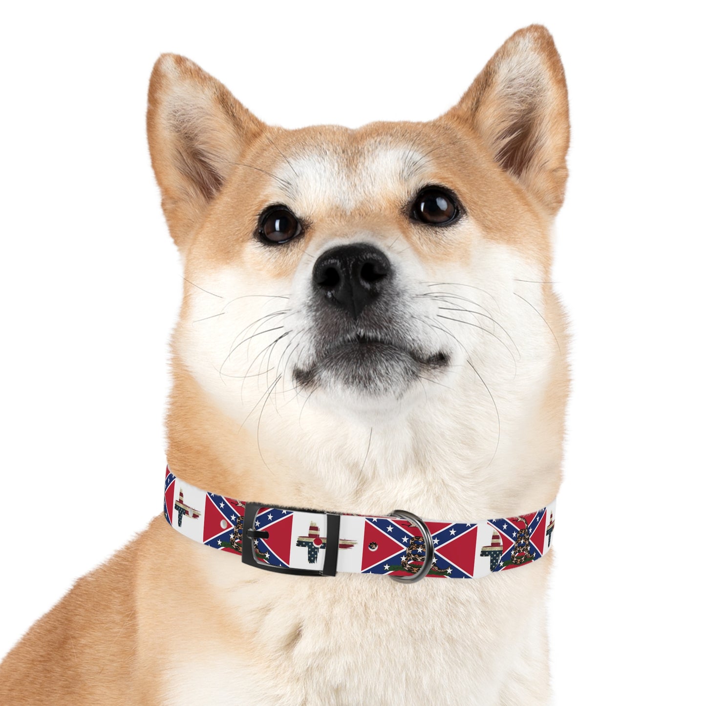 Patriotic Dog Collar, Stylish Pet Accessory, Adjustable Collar for Dogs, Perfect Gift for Pet Lovers, Outdoor Adventures