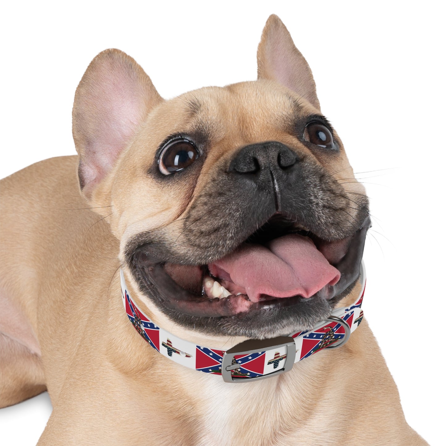 Patriotic Dog Collar, Stylish Pet Accessory, Adjustable Collar for Dogs, Perfect Gift for Pet Lovers, Outdoor Adventures