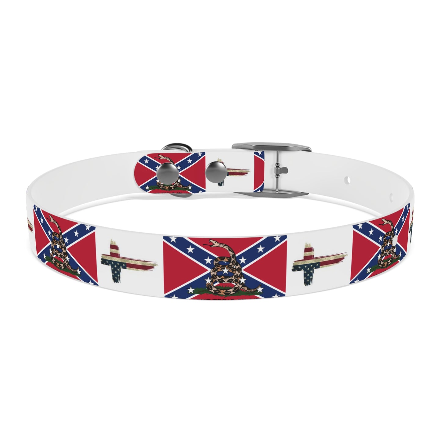 Patriotic Dog Collar, Stylish Pet Accessory, Adjustable Collar for Dogs, Perfect Gift for Pet Lovers, Outdoor Adventures