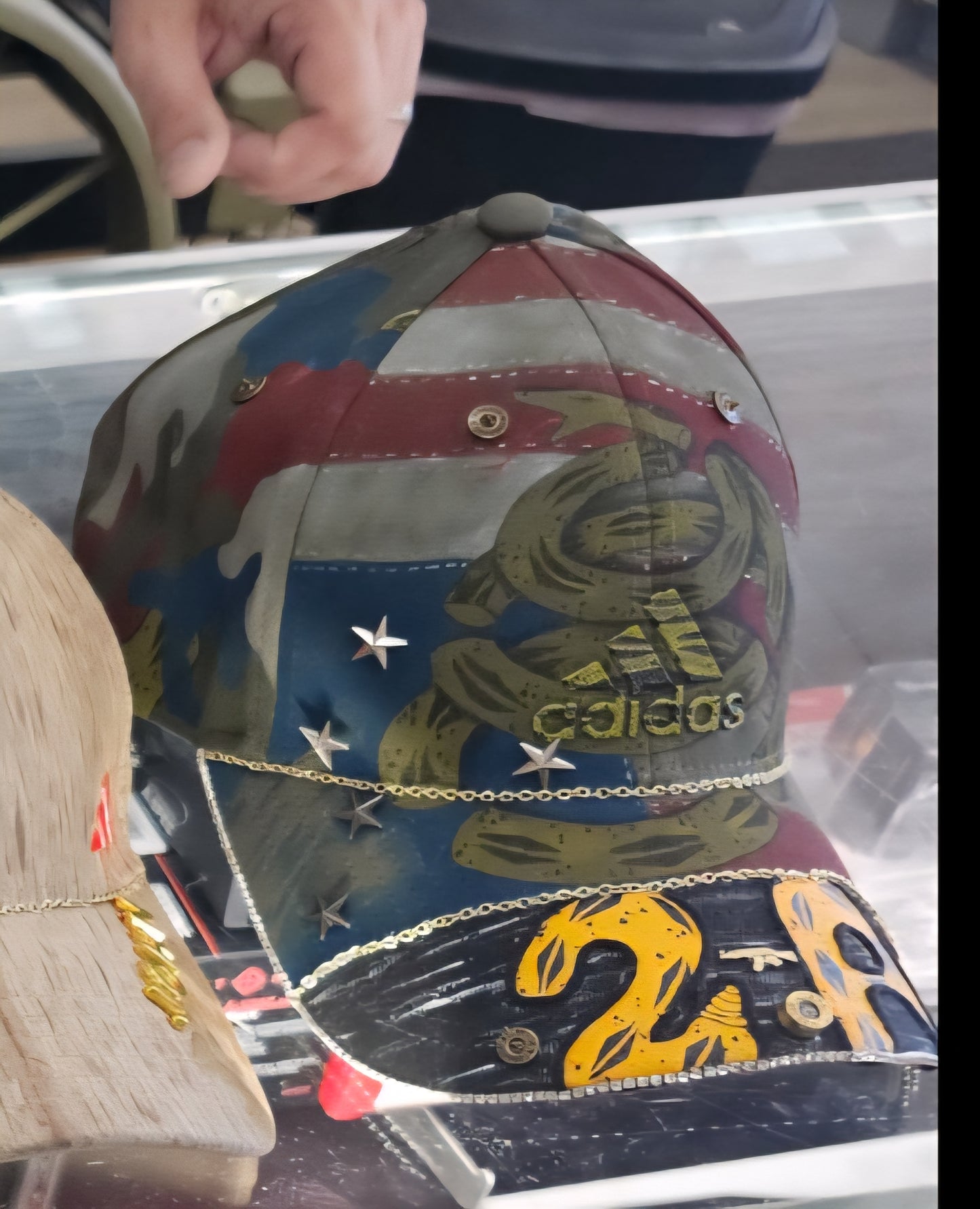 Camo 2A dont tread on me hat