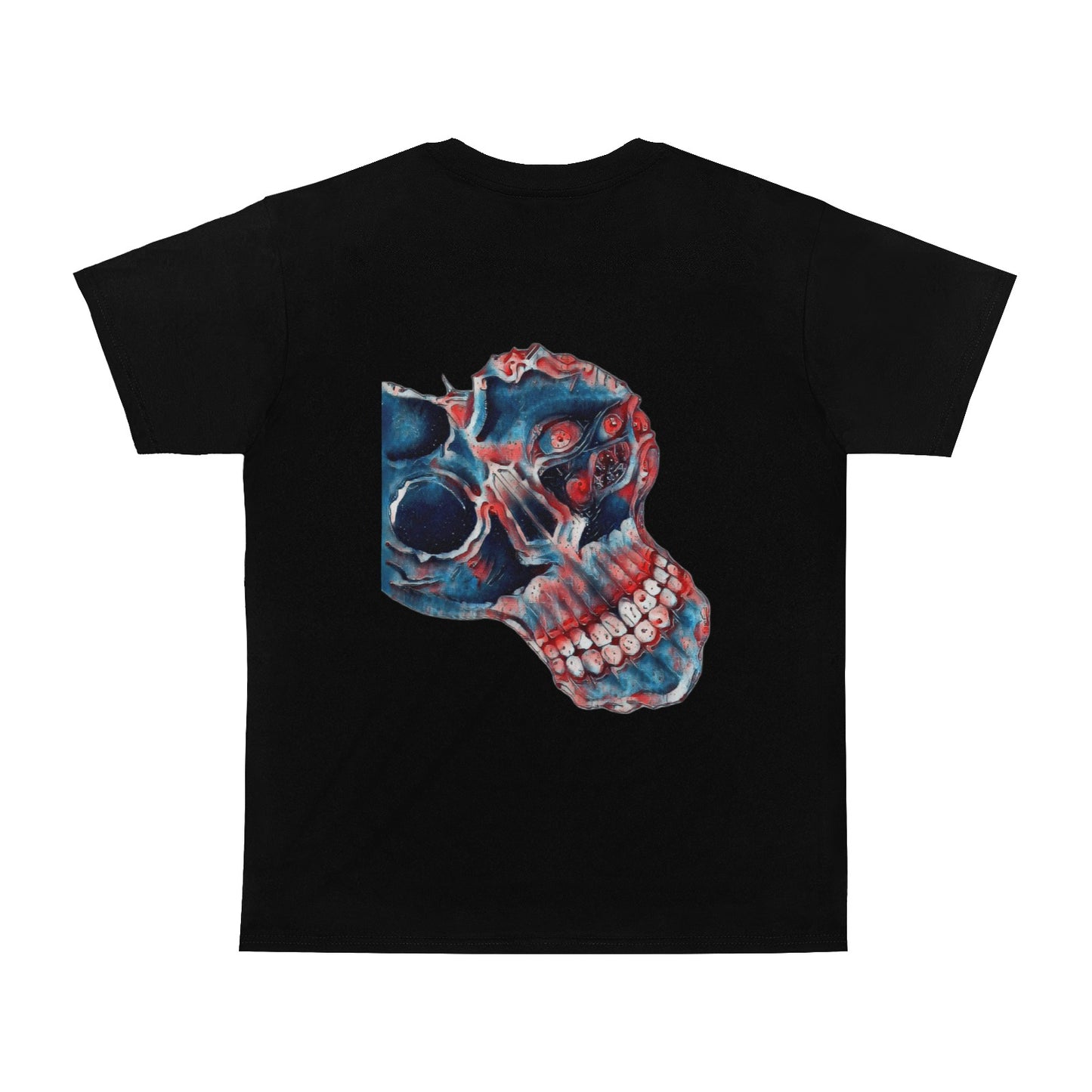 4th of July Multi Eyed Skull T shirt BLACK Classic Men's T-shirt (USA Size)