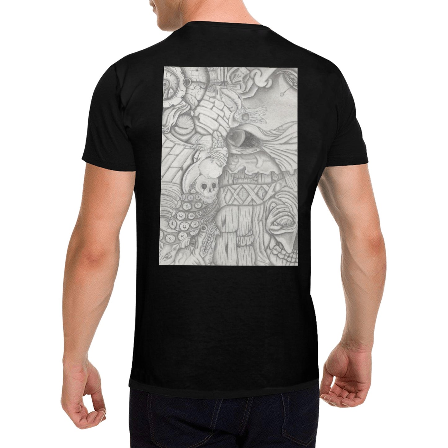 Tiki Original Design T shirt Classic Men's T-shirt (USA Size)