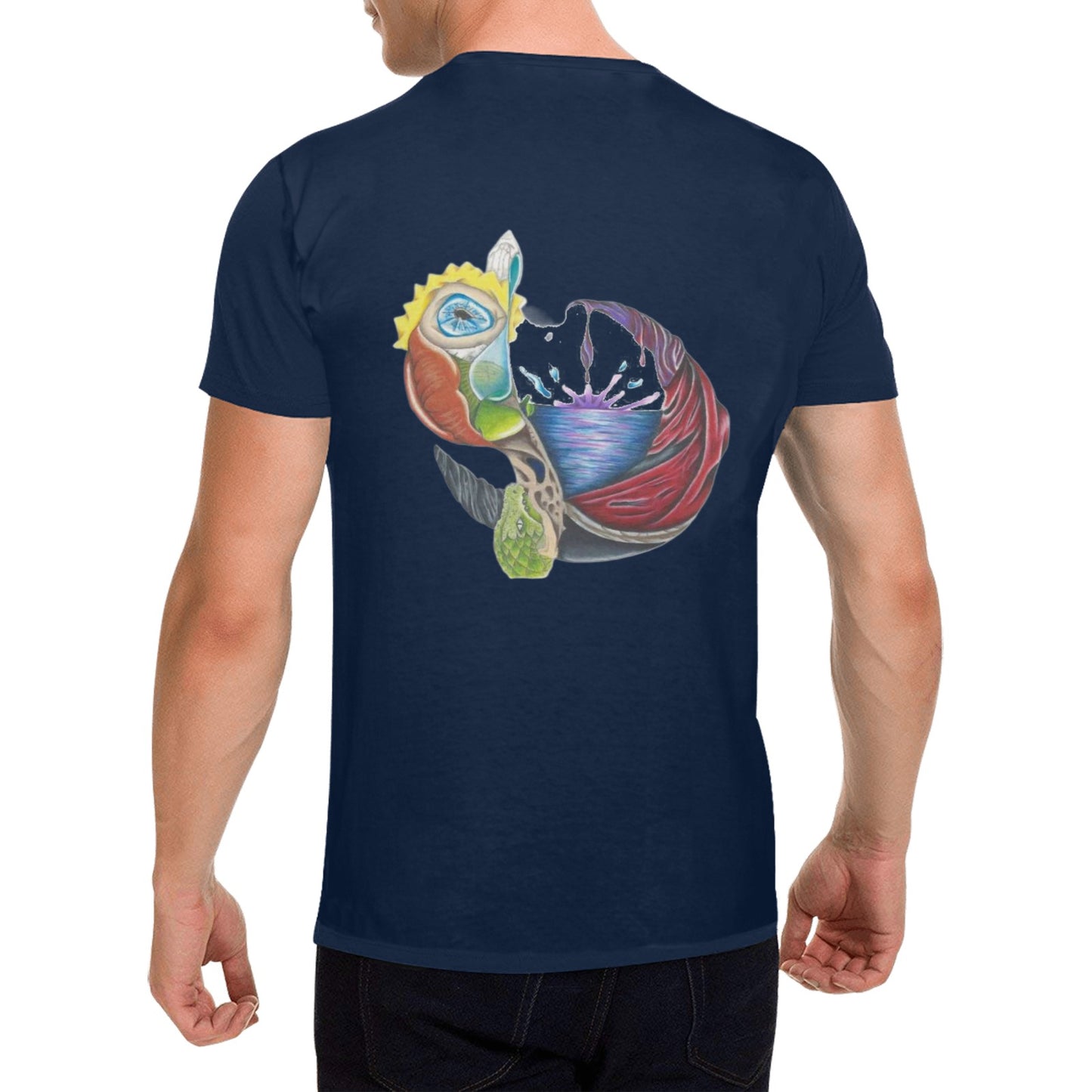 New Beginnings Original Design T shirt Classic Men's T-shirt (USA Size)