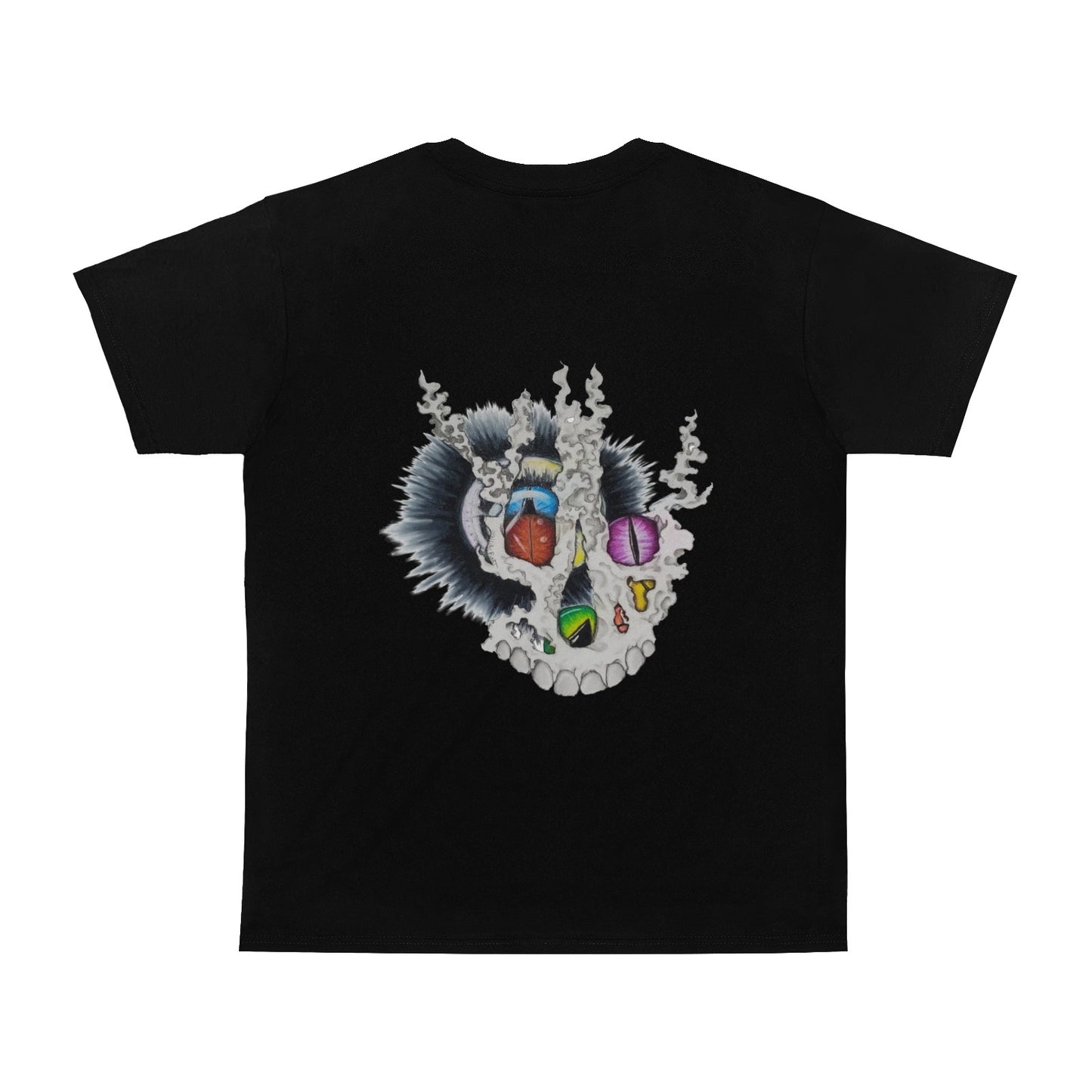 Bubble Eye Skull Original Design T shirt Classic Men's T-shirt (USA Size)