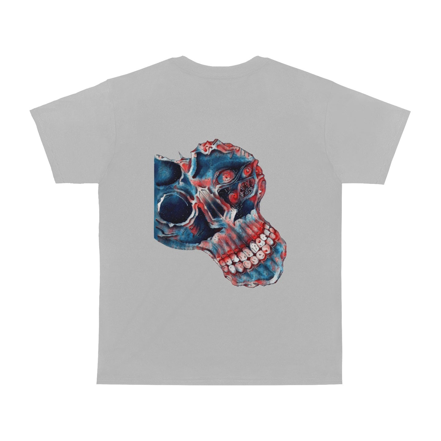4th of July Multi Eye Skull T shirt GRAY Classic Men's T-shirt (USA Size)