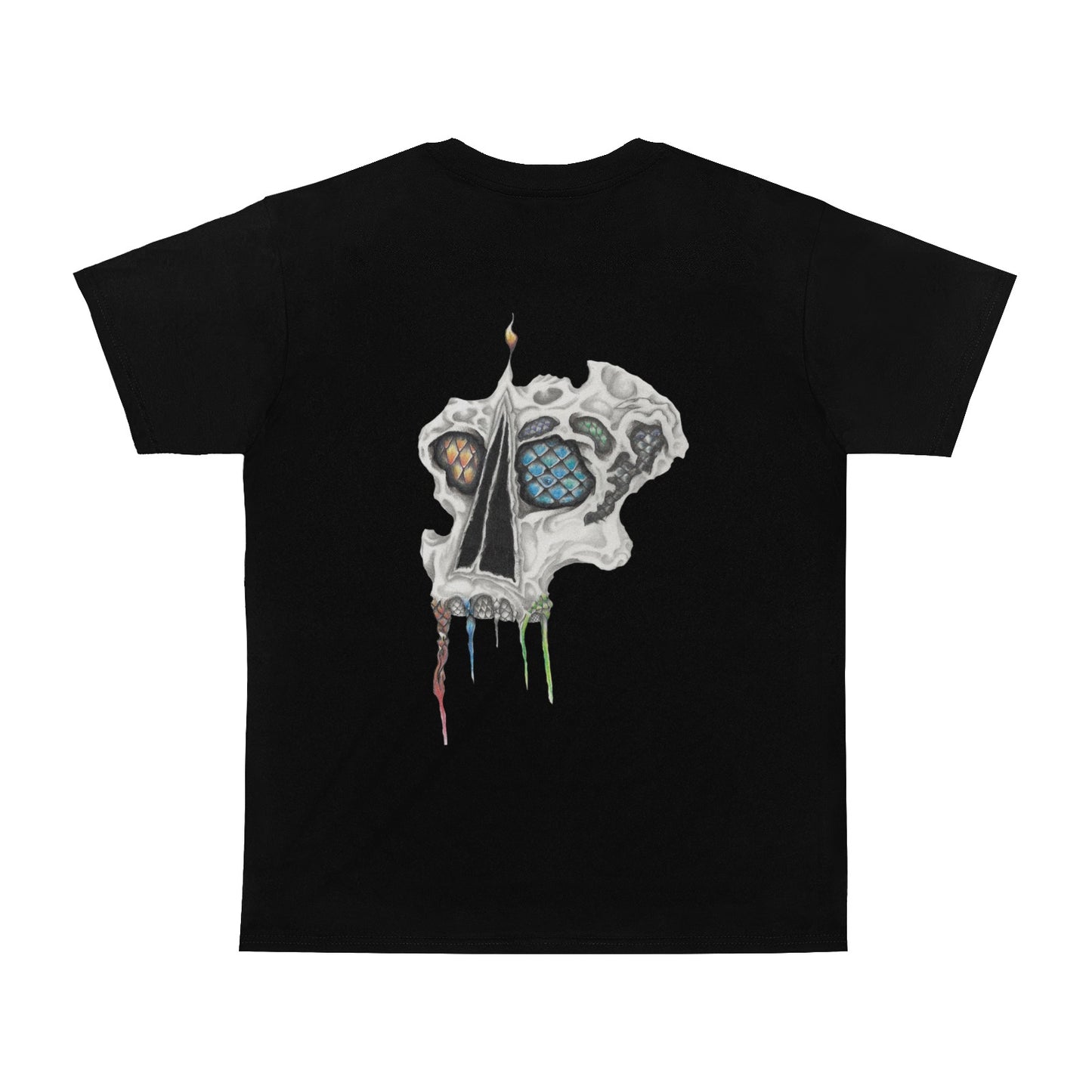 Scaled Skull Original Design T shirt Classic Men's T-shirt (USA Size)
