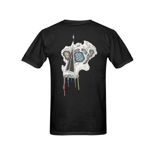 Scaled Skull Original Design T shirt Classic Men's T-shirt (USA Size)