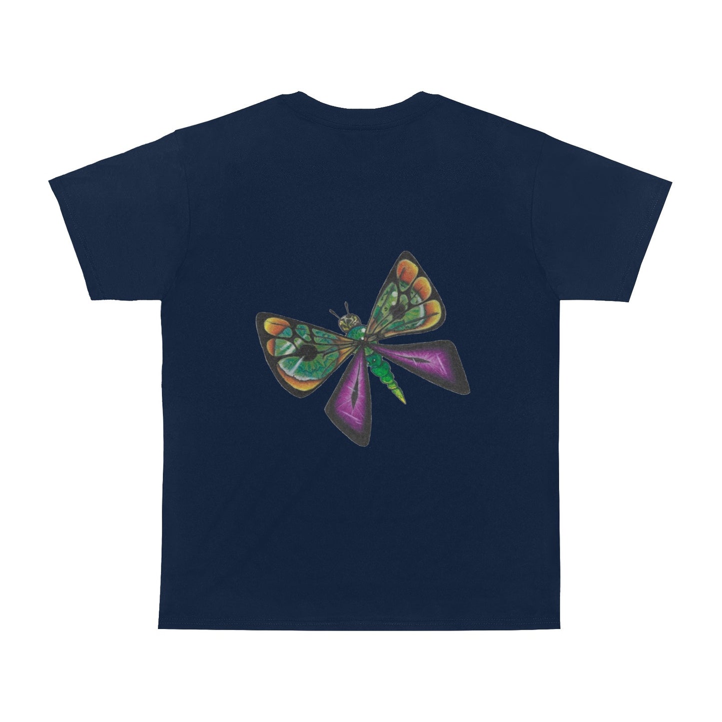 Eyeball Butterfly Original Design T shirt Classic Men's T-shirt (USA Size)