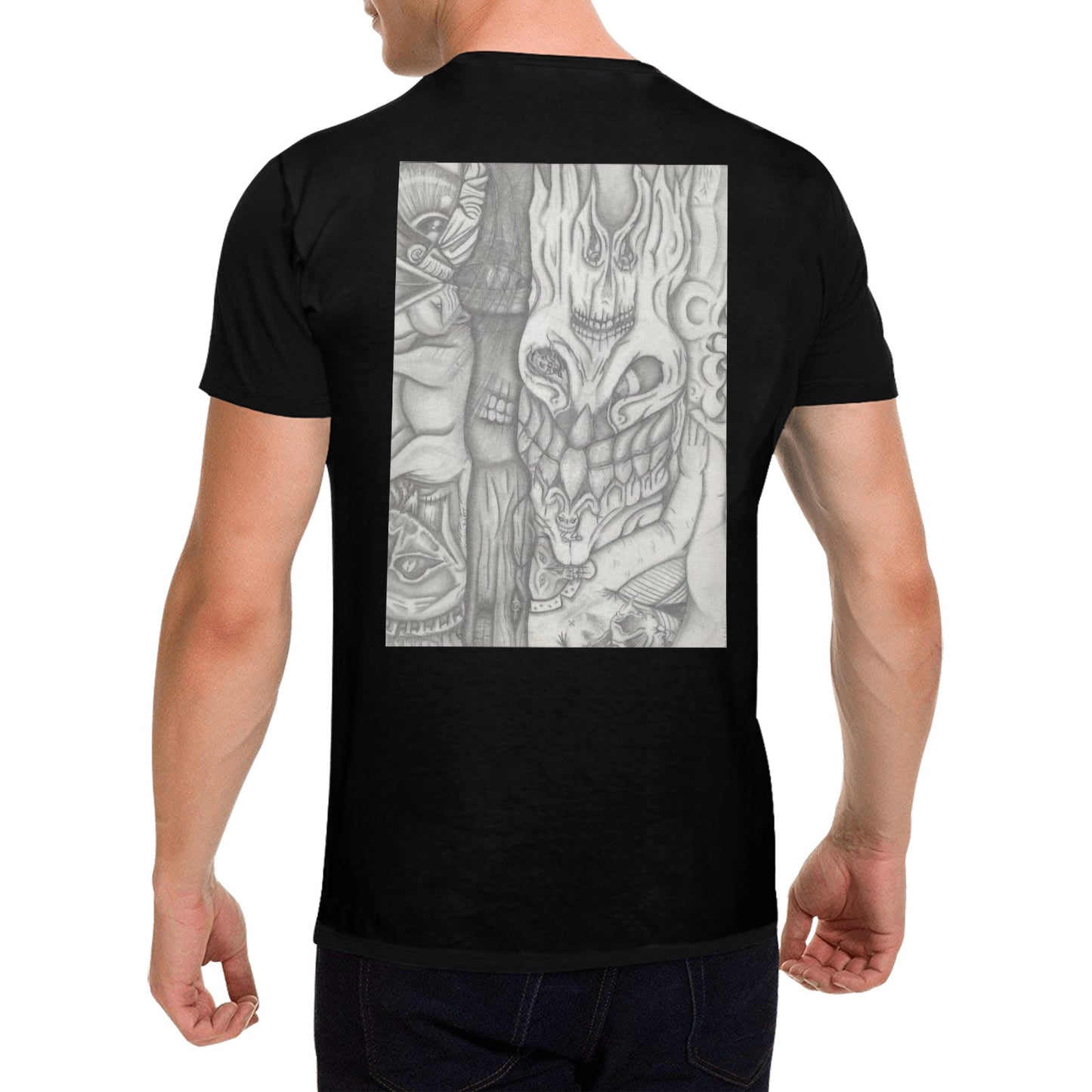 Psycho Bunny Original Design T shirt Classic Men's T-shirt (USA Size)