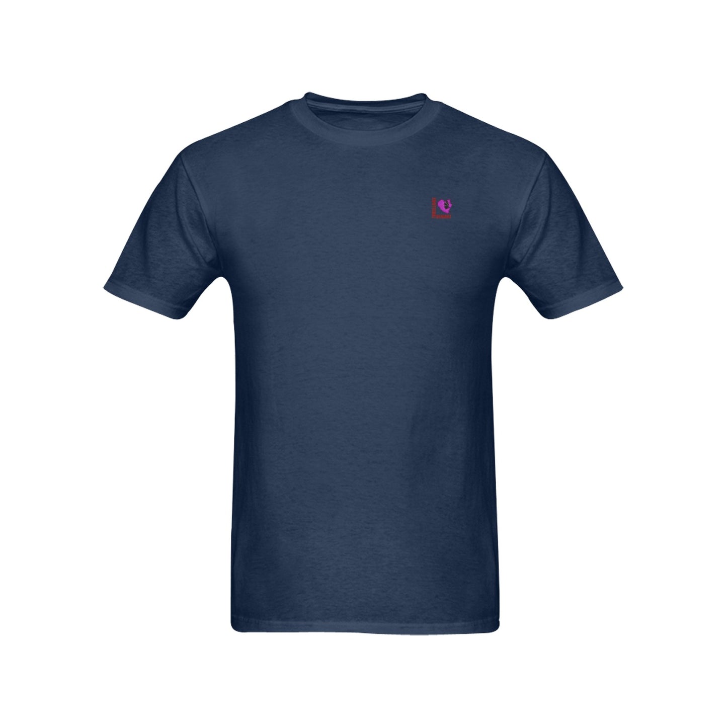 Blue Butterflies Original Design T shirt Classic Men's T-shirt (USA Size)