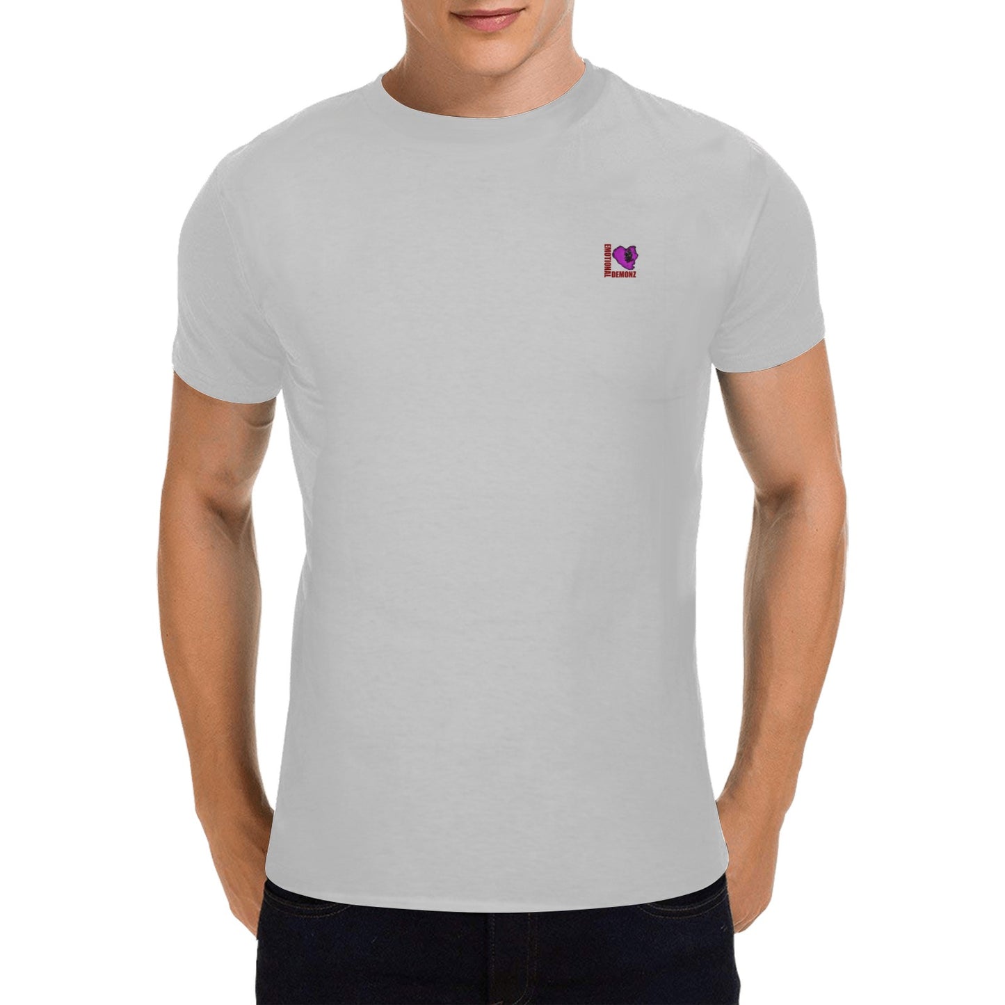 4th of July Lips T shirt GRAY Classic Men's T-shirt (USA Size)