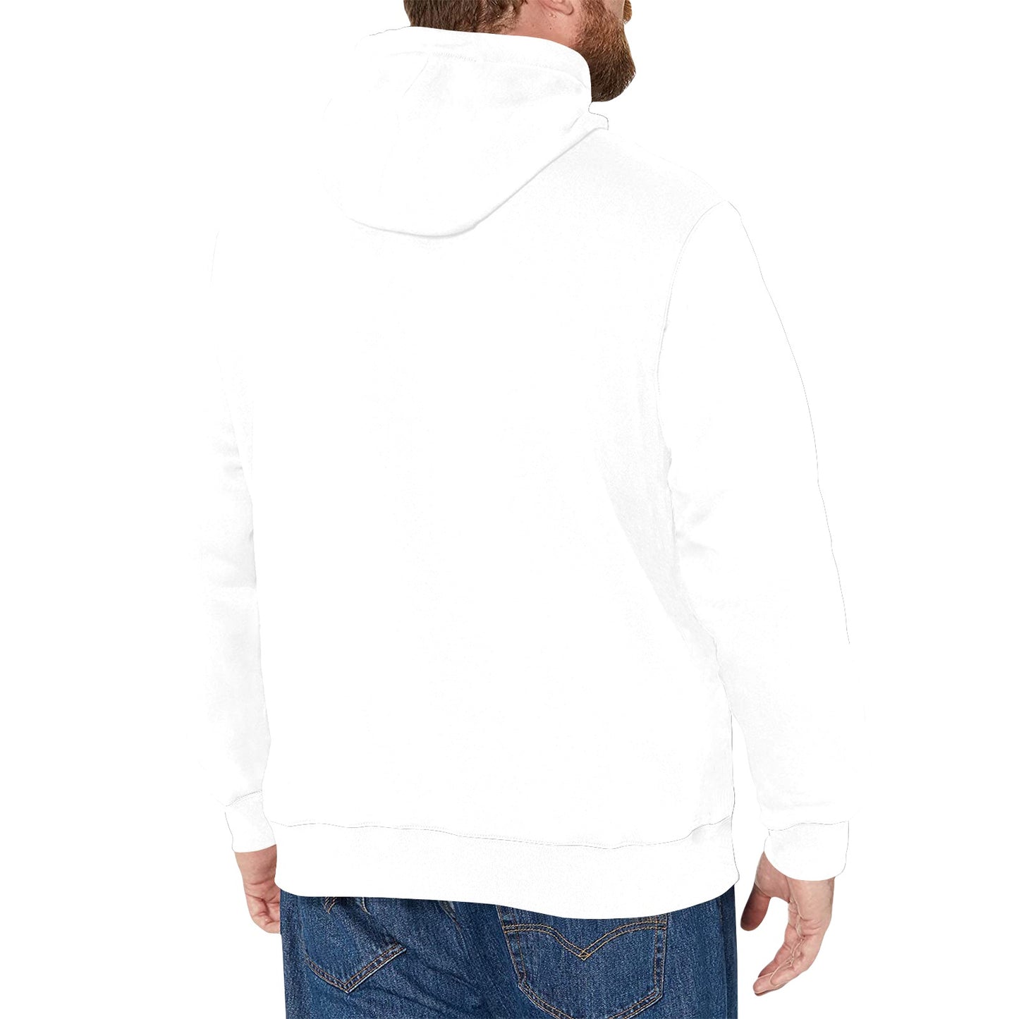 RACE is SKIN DEEP Hoodie WHITE New Men's All-Over Print Hoodie