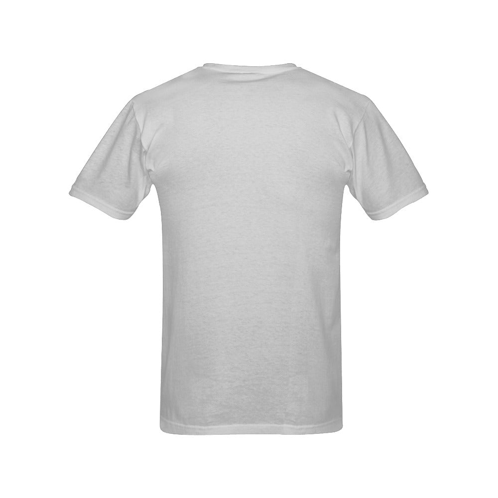 BE Loud Be Proud-Gray Men's T-shirt(USA Size)