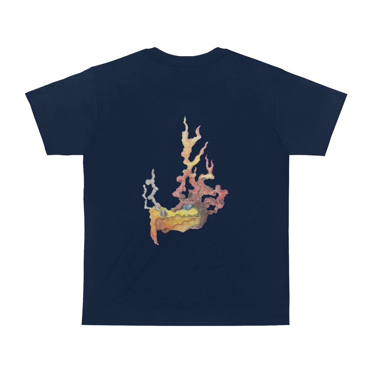 Fire Water Chicken Original Design T shirt Classic Men's T-shirt (USA Size)