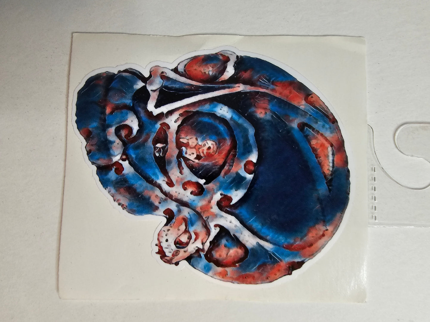 Cyborg Beauty Sticker