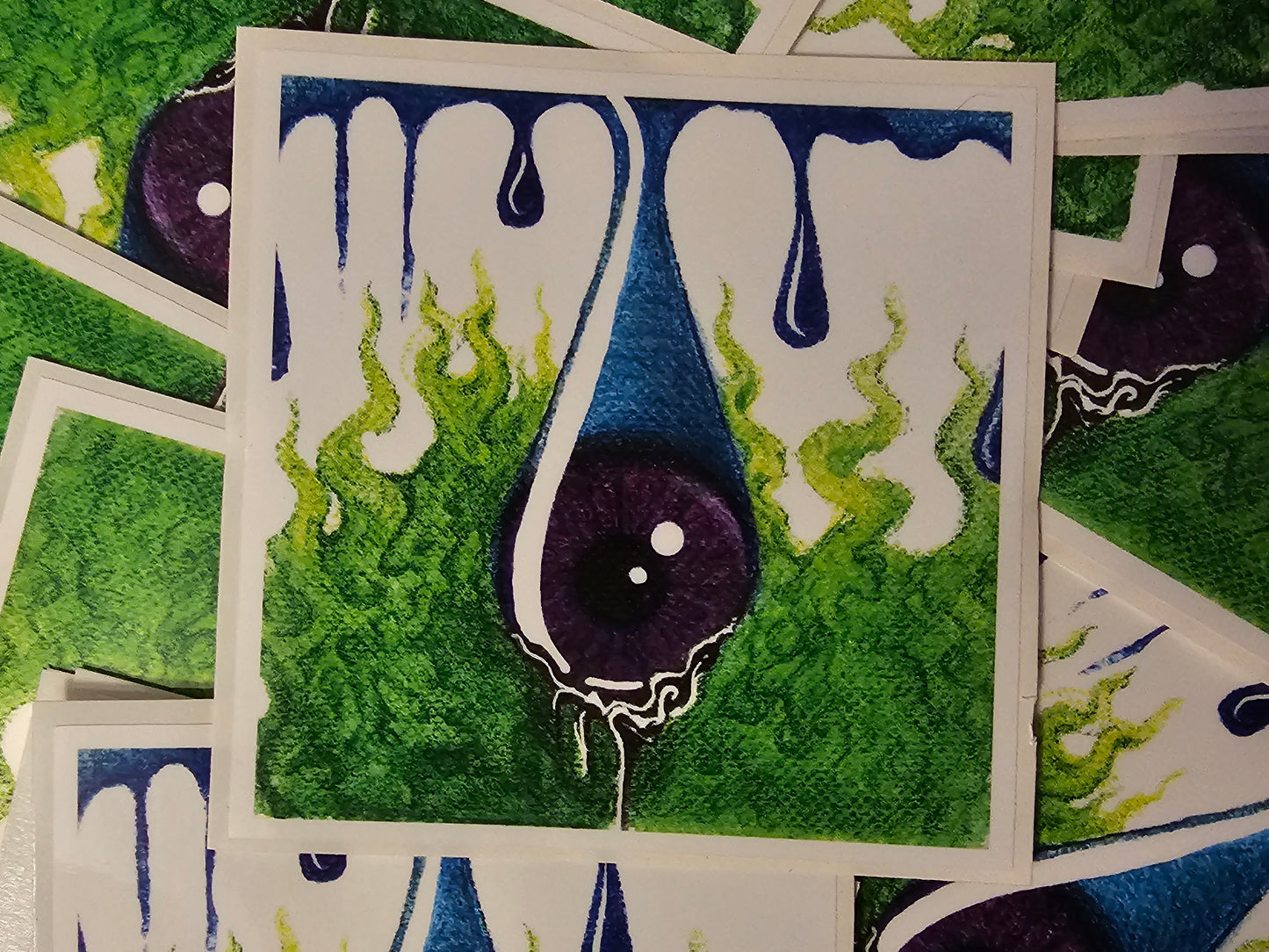 Florescent Vision Sticker