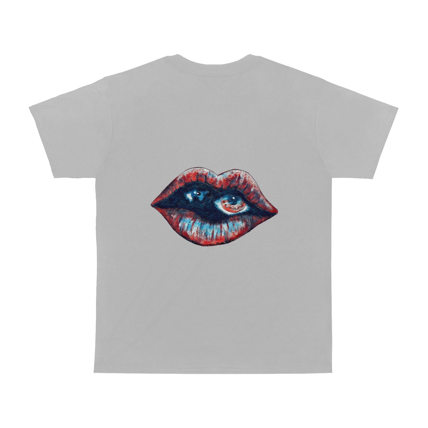 4th of July Lips T shirt GRAY Classic Men's T-shirt (USA Size)