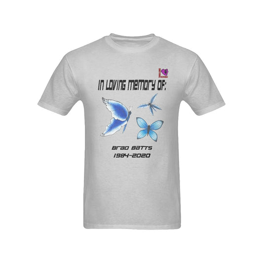 In Loving Memory OF:  Gray Men's T-shirt(USA Size)