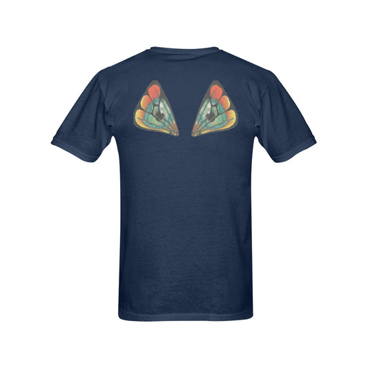 Butterfly Wings Original Design T shirt Classic Men's T-shirt (USA Size)