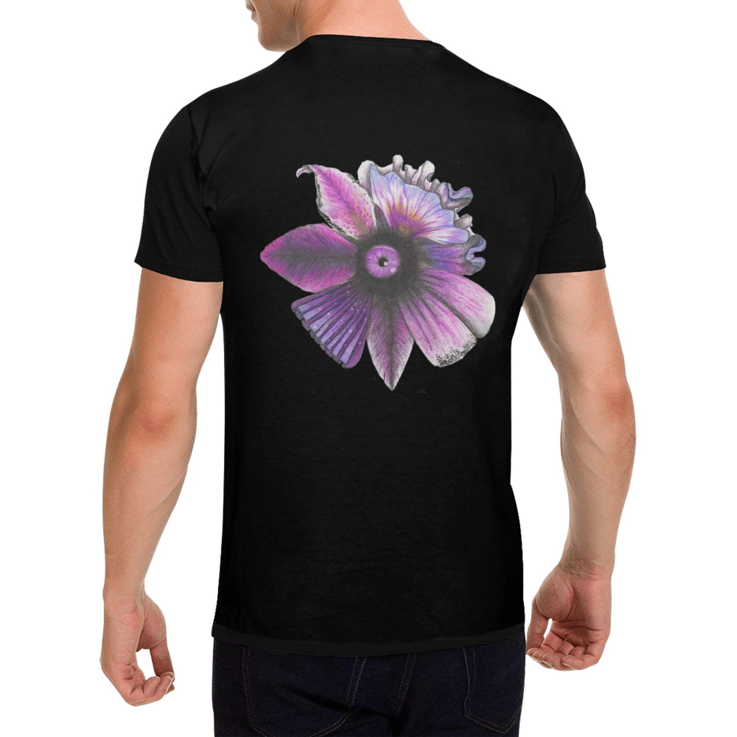 Perfection Flower Original Design T shirt Classic Men's T-shirt (USA Size)