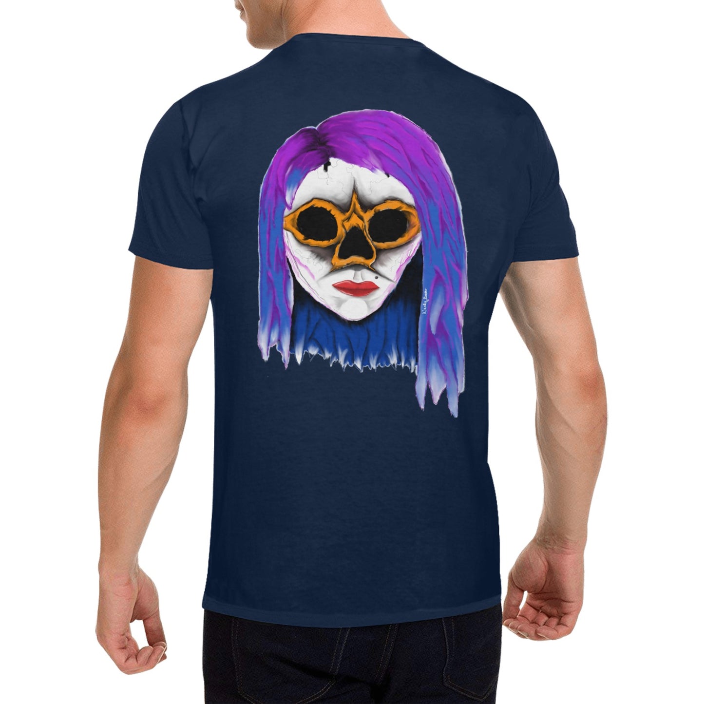 Ski Goggles Original Design T shirt Classic Men's T-shirt (USA Size)
