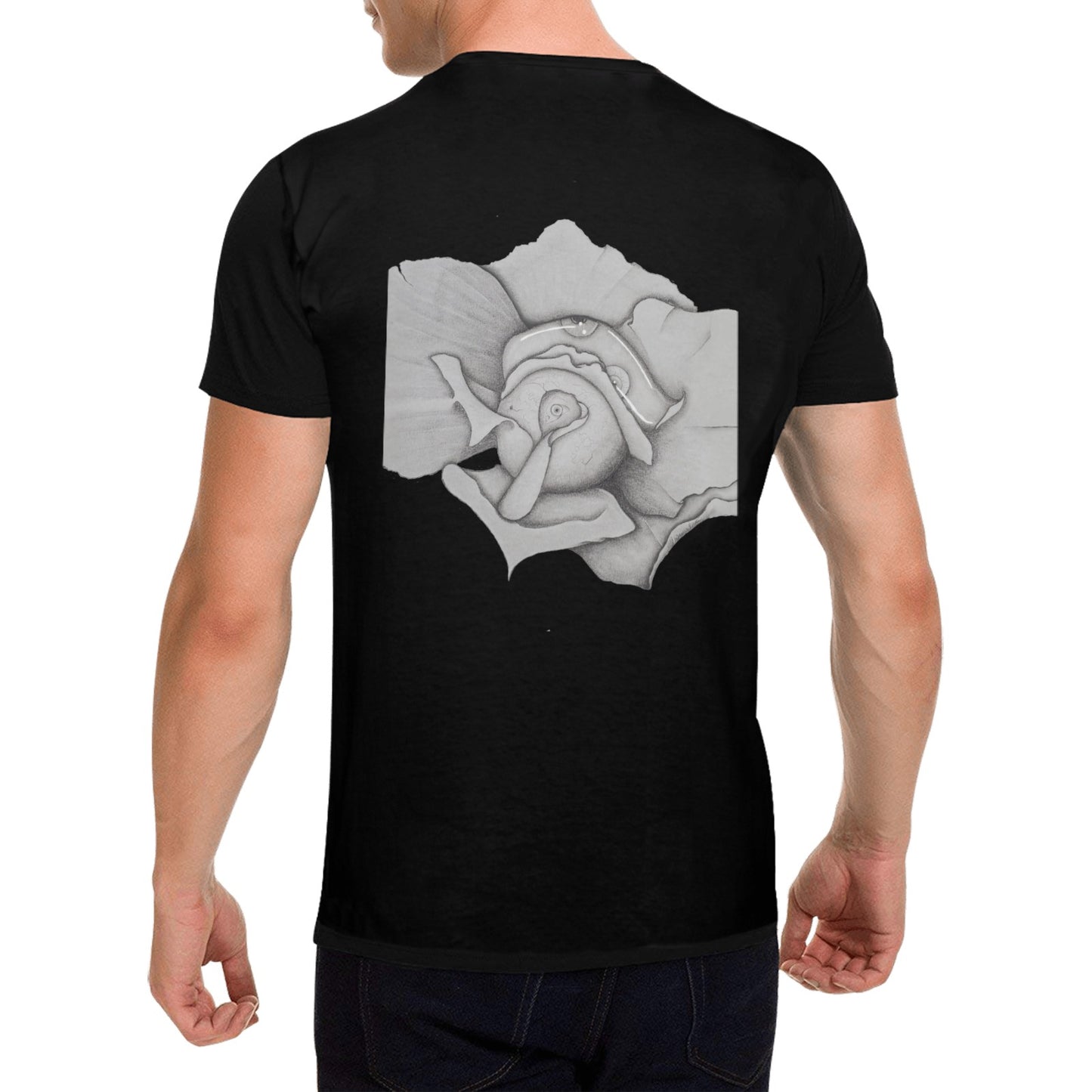 Equality Rose Original Design T shirt Classic Men's T-shirt (USA Size)