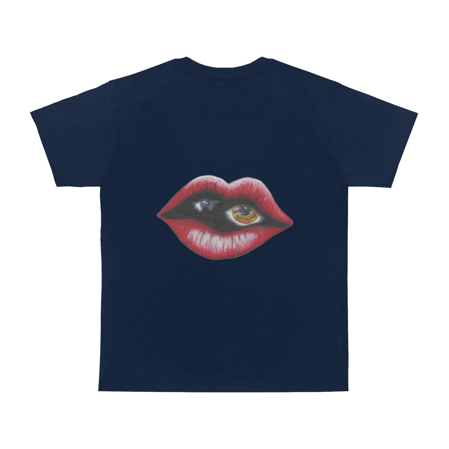 Lips Original Design T shirt Classic Men's T-shirt (USA Size)