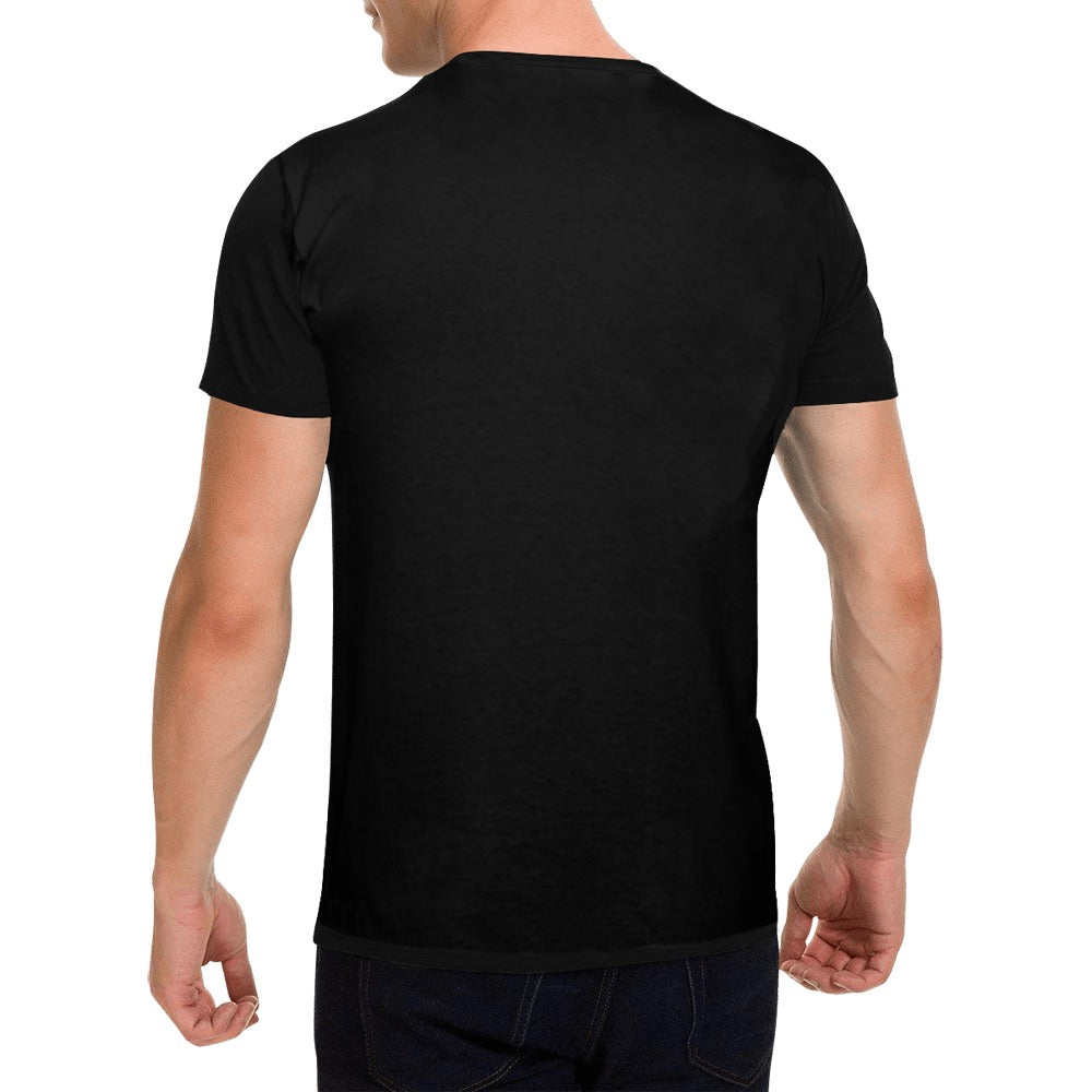 Man brings Tears of Heartbreak, Jesus brings tears of Joy-Black Men's T-shirt(USA Size)