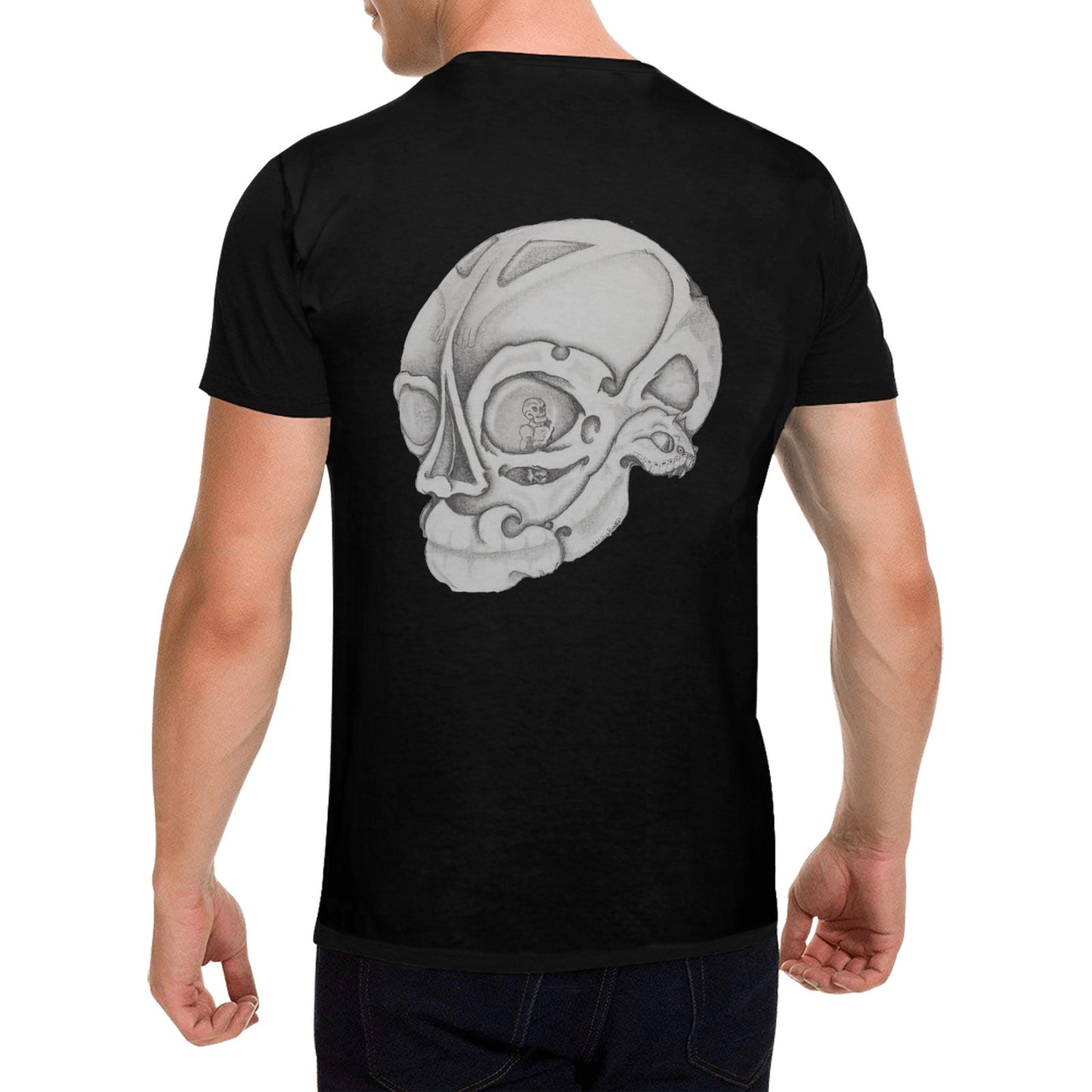 Cyborb Beauty Original Design T shirt Classic Men's T-shirt (USA Size)