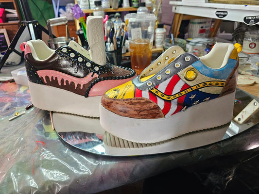 American Cake” — A Sweet Slice of Cultural Truth OOAK