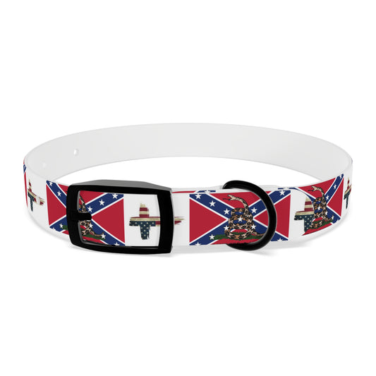 Patriotic Dog Collar, Stylish Pet Accessory, Adjustable Collar for Dogs, Perfect Gift for Pet Lovers, Outdoor Adventures