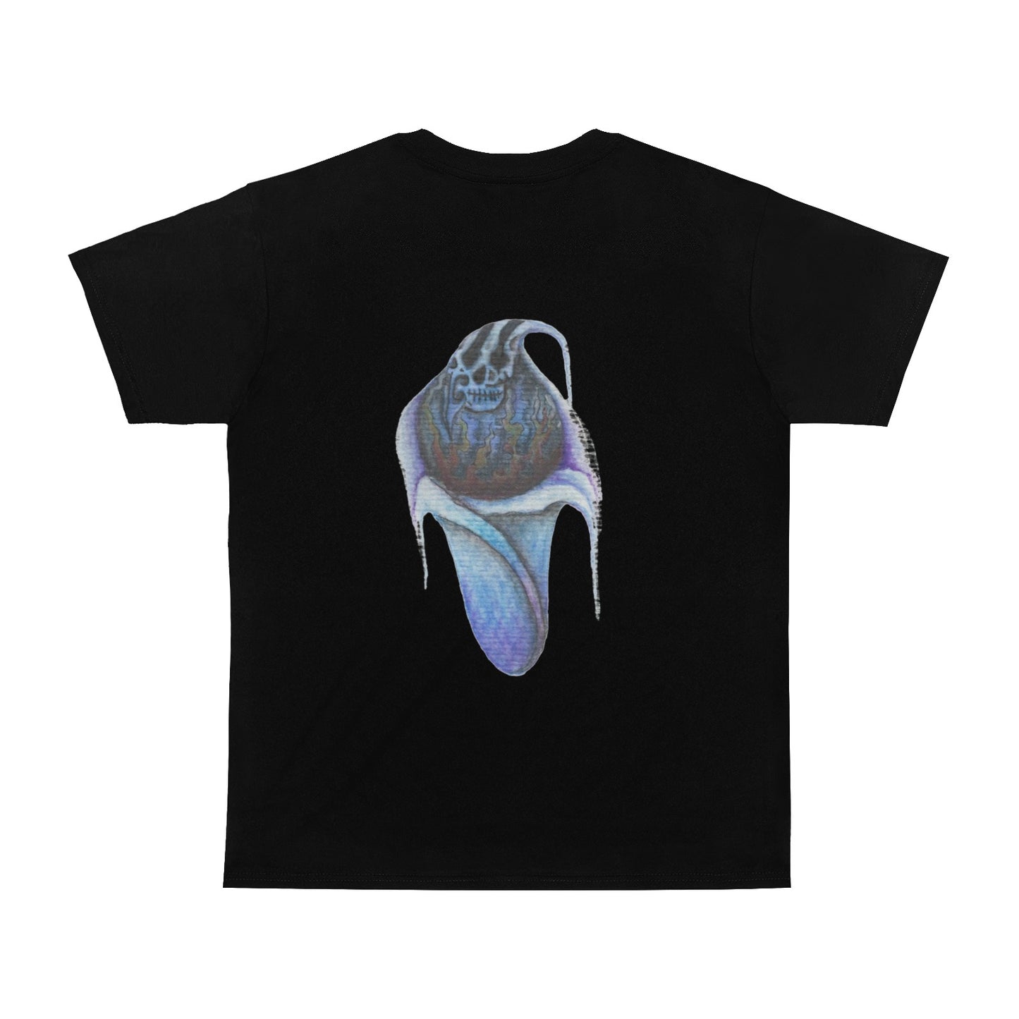 Water Color Lilly Original Design T shirt Classic Men's T-shirt (USA Size)