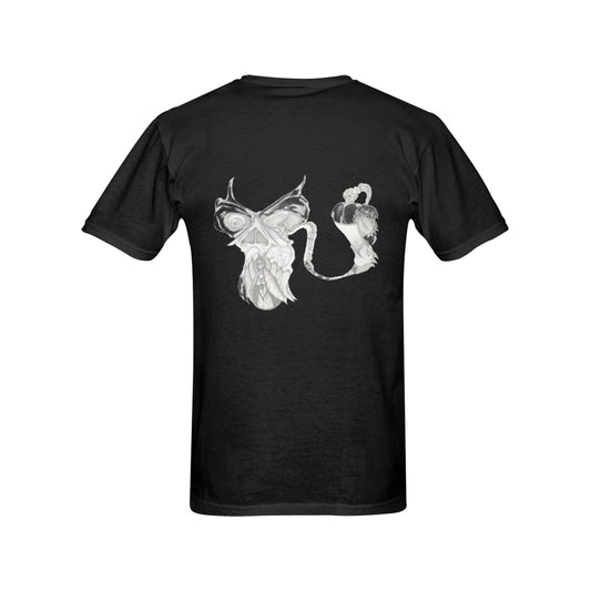 Pitbull Genie Original Design T shirt Classic Men's T-shirt (USA Size)