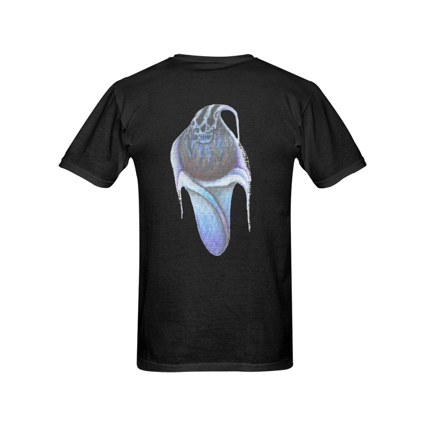 Water Color Lilly Original Design T shirt Classic Men's T-shirt (USA Size)