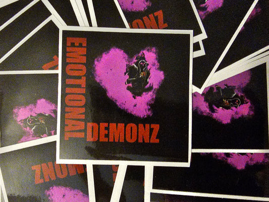 Official EmotionalDemonz logo sticker