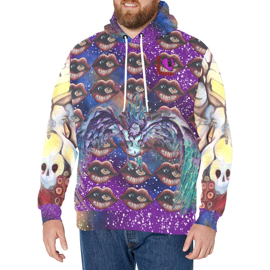 OFFICIAL Emotional Demonz Pull-over Hoodie with Guardian Angel