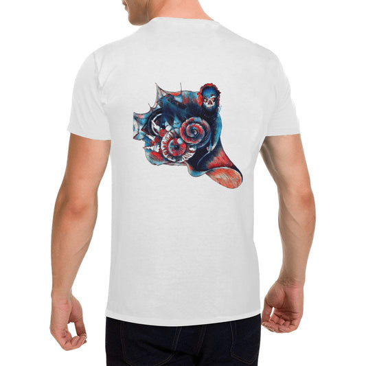 4th of July Perfection Bouquet T shirt WHITE Classic Men's T-shirt (USA Size)