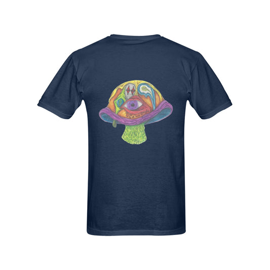Magic Mushroom Original Design T Shirt Classic Men's T-shirt (USA Size)
