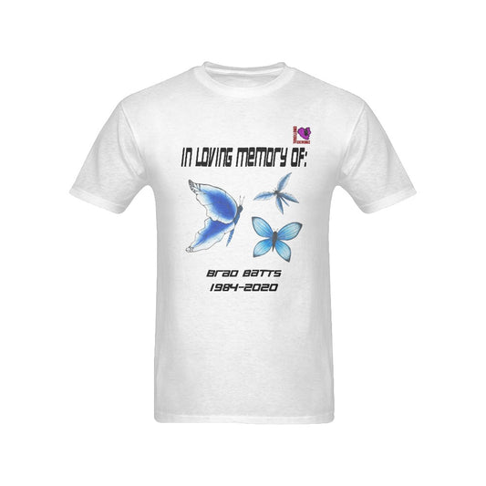 In Loving Memory OF-White Men's T-shirt(USA Size)