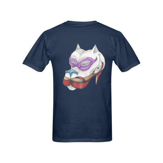 High Heel Pit Bull Original Design T shirt Classic Men's T-shirt (USA Size)