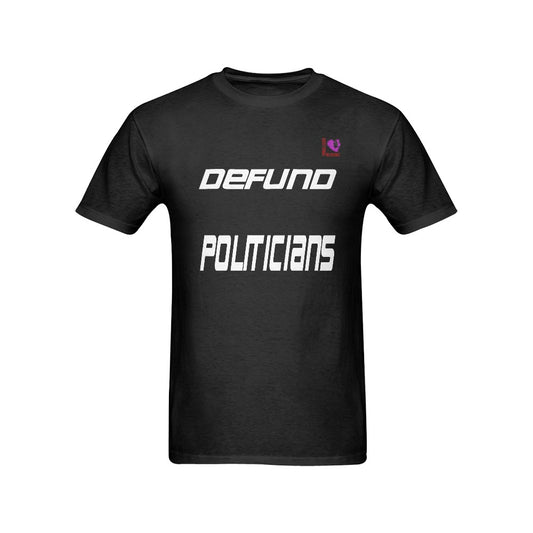 Defund Politicians Men's T-shirt(USA Size)