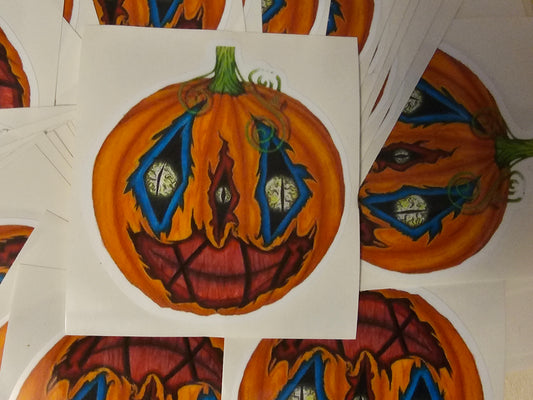 Joke-R-Lantern sticker