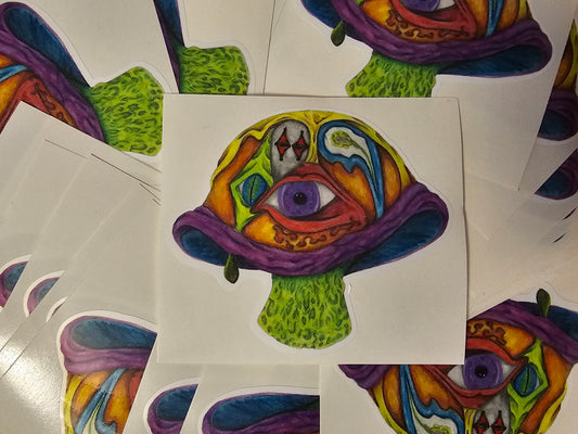 Magic Mushroom sticker