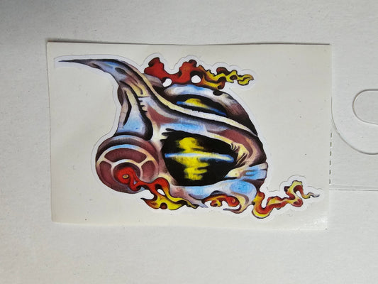 Plague Gas Mask Sticker