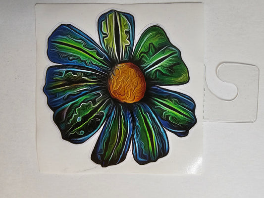 Tattoo Flower Sticker