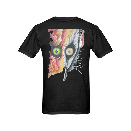 Hells Fire, Heavens Grace Original Design T shirt Classic Men's T-shirt (USA Size)