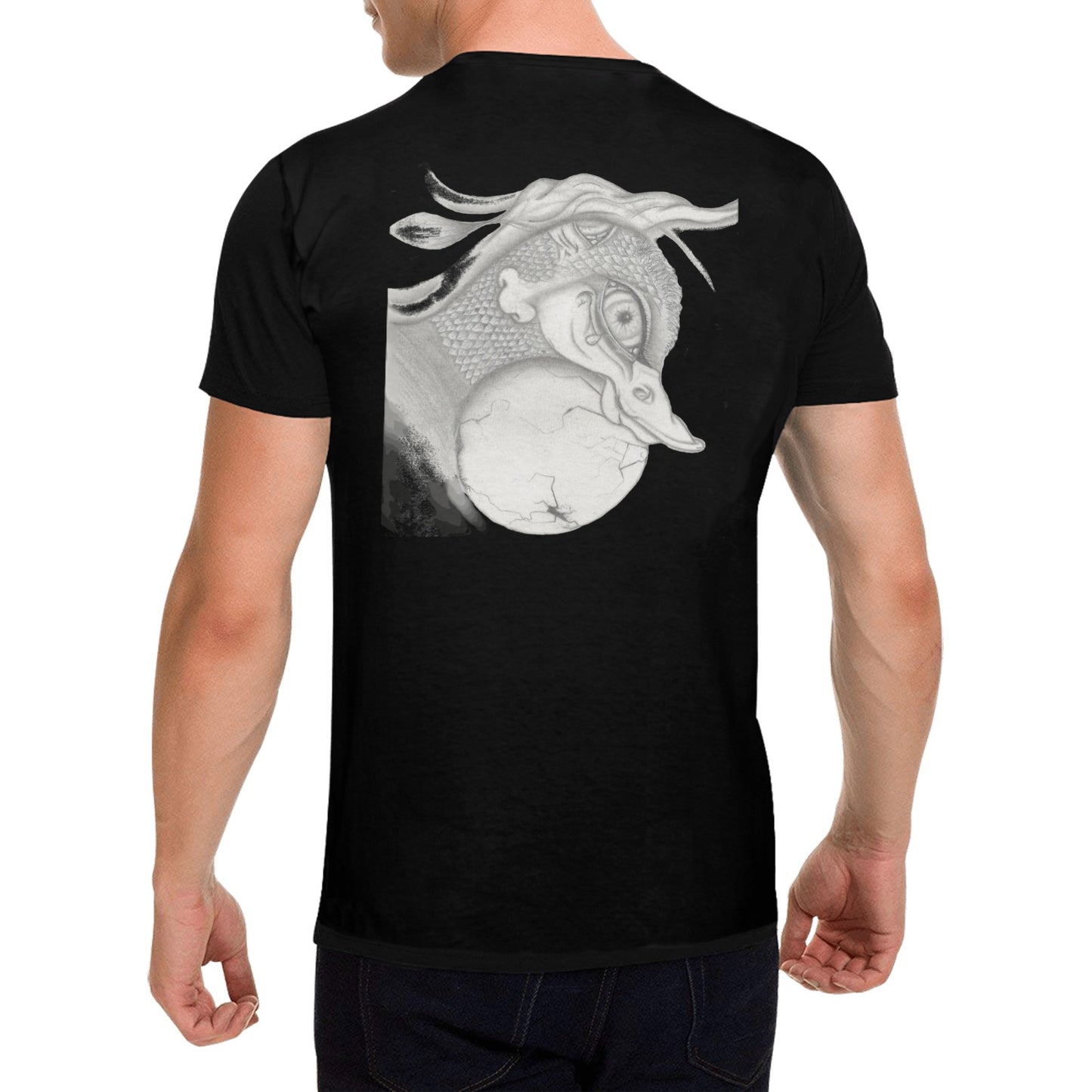Duck Egg Original Design T shirt Classic Men's T-shirt (USA Size)